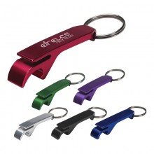 Aluminum Beverage Wrench Can Opener Keychain