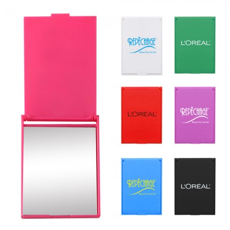 Rectangle Travel Flip Mirror