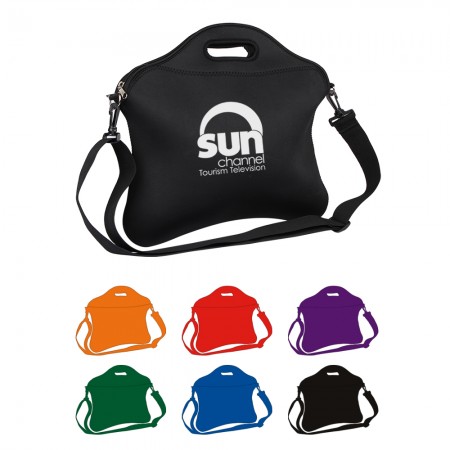 Neoprene Laptop Brief Messenger Bag