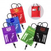 Tradeshow Companion Neck Wallet Badge Holder