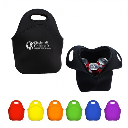 Neoprene Gourmet Lunch Tote Cooler Bag