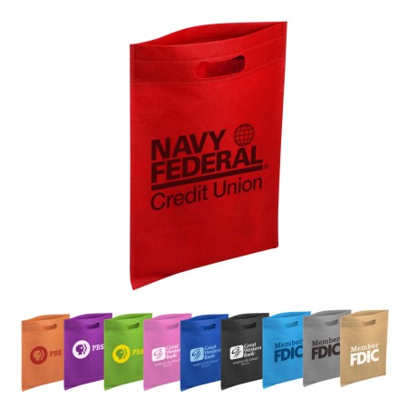 Heat Sealed Die Cut Handle Value Tote