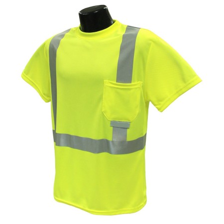 High Visibility ANSI Class 2 Safety T-shirt