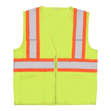 High Visibility ANSI Class 2 Safety Vest