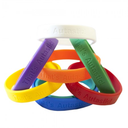 Debossed or Embossed Awareness Bracelet