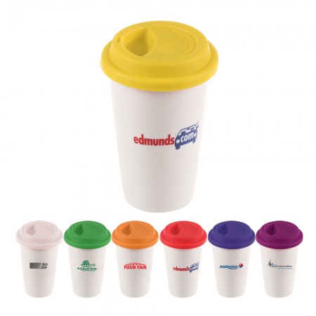 Coffee Shop Pal 14 Oz Ceramic Tumbler