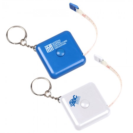 40” Promotional Tape Measure Key Chain