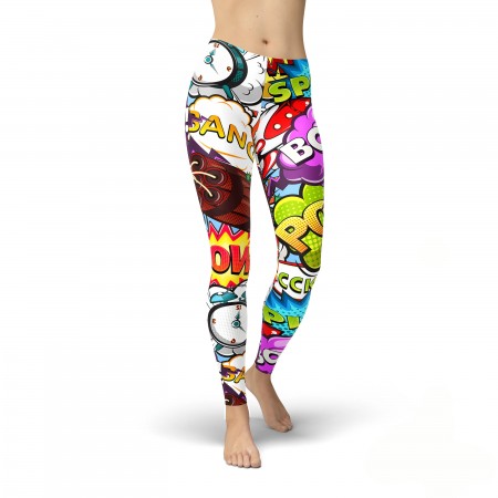 Custom Dye Sublimated Yoga Pants Leggings