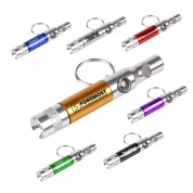 Whistle Keychain LED Light With Compass Whistle Keychain LED Light With Compass
