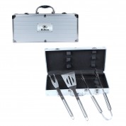 3 Piece Executive Stainless Barbecue Tool Set 3 Piece Executive Stainless Barbecue Tool Set